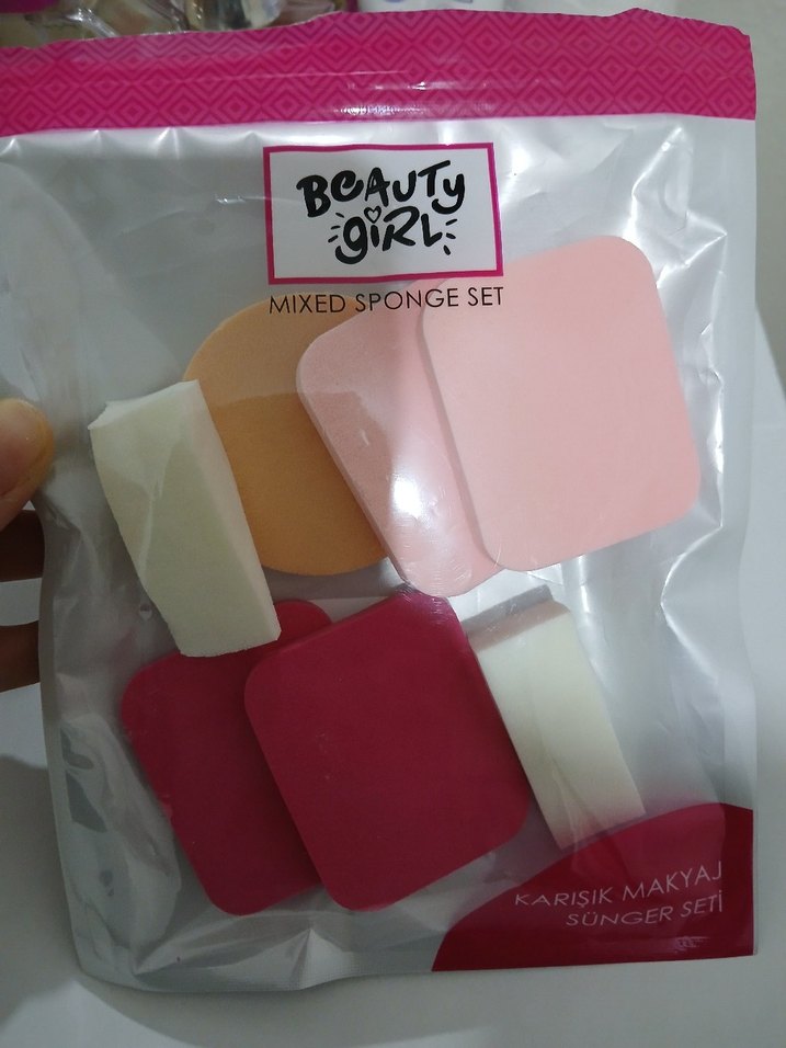 Renkli Makyaj Sünger Seti - Görsel 2