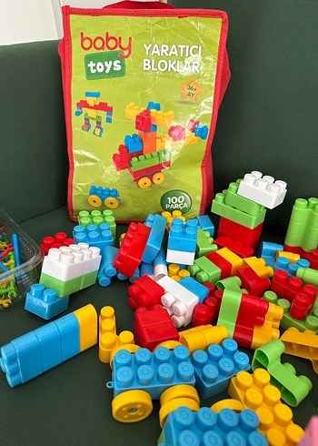  Beden Renkli Mega Bloks ve Lego Blok Seti