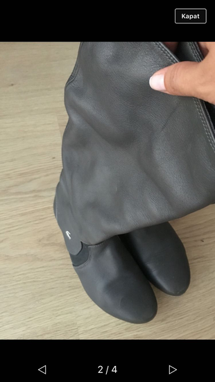 37 Beden kahverengi Renk Lacoste Marka kahverengi Çizme