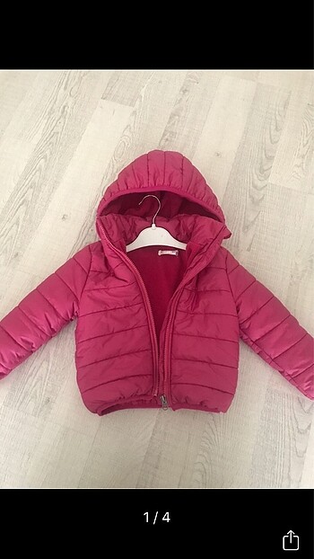 Kız çocuk şişme mont