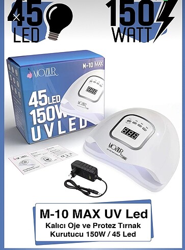 Kalıcı oje protez tırnak kurutucu uv led