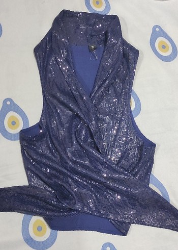 Zara Payetli Laci Yelek