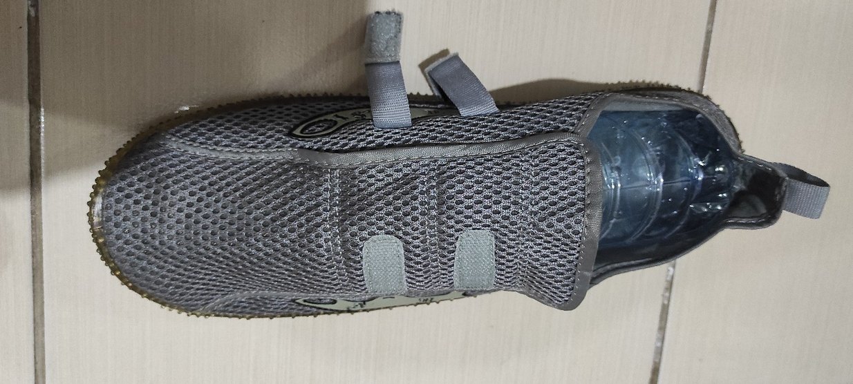 Gri Erkek Su AyakkabısıBantlı - Görsel 5