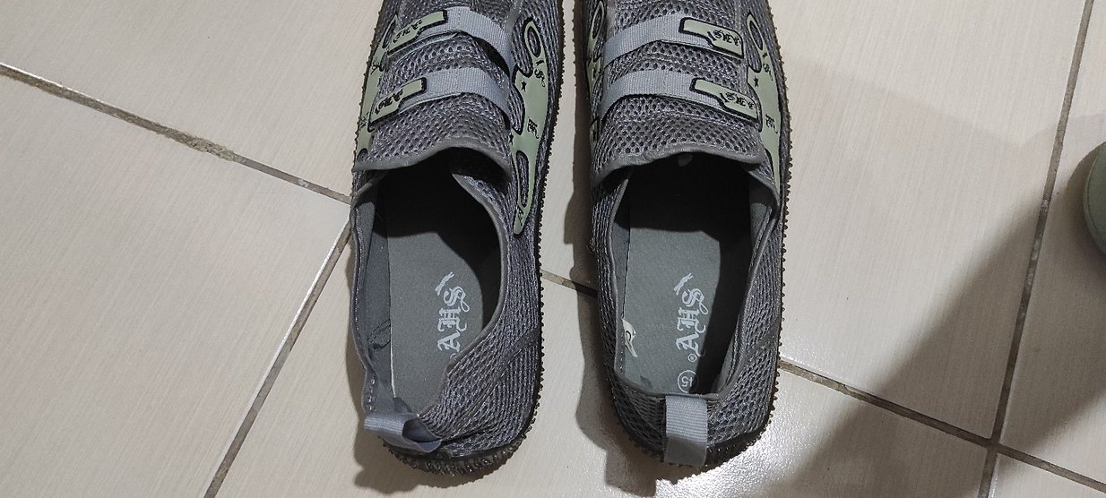 Gri Erkek Su AyakkabısıBantlı - Görsel 2