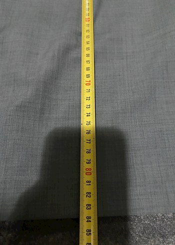 l Beden gri Renk Gri Uzun Yırtmaçlı Kalem Etek