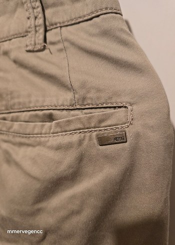 Bej Kadın Bermuda Şort Mango - Görsel 3