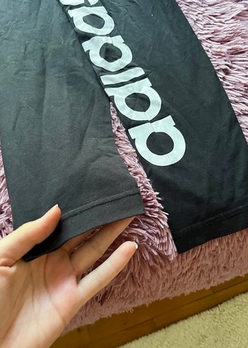 Siyah Adidas Spor Tayt - Görsel 3