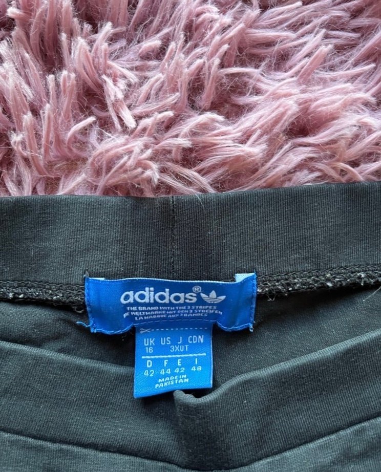 Siyah Adidas Spor Tayt - Görsel 2