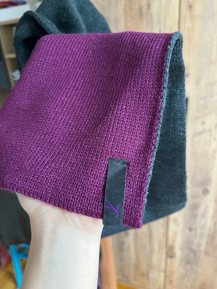 Puma çift taraflı atkı - Görsel 2