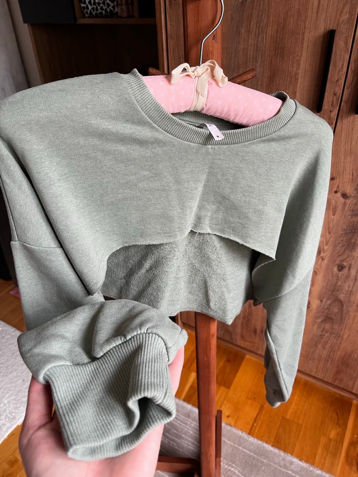 Crop sweatshirt - Görsel 3