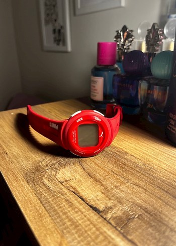 Puma Kırmızı saat - Görsel 3