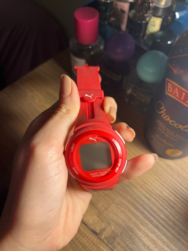 Puma Kırmızı saat - Görsel 4