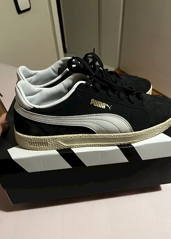 Puma Siyah Suet Sneaker