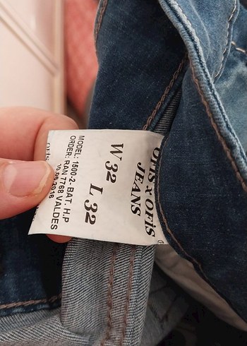 Diğer Kadın Mavi Bol Kesim Denim Pantolon
