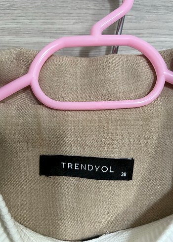 38 Beden Bej Kadın Blazer Ceket