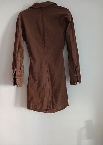 kahverengi hamile tunik - Görsel 7