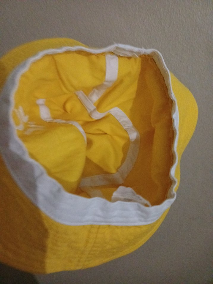 Sarı Minimalist Sokak Stili Kadın Şapka - Görsel 4