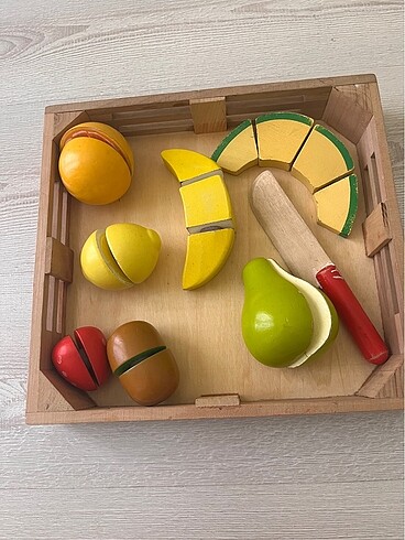 Melissa&doug sebze meyve kes oyna