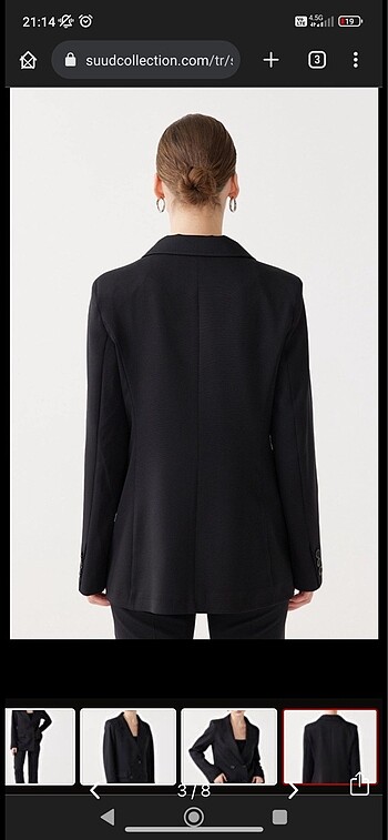 m Beden Suud blazer