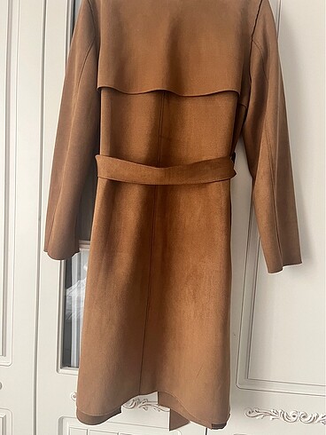 40 Beden camel Renk H&M devetüyü trençkot