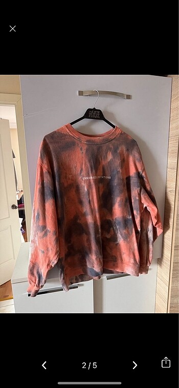 Zara Orijinal Zara Pamuklu Sweatshirt