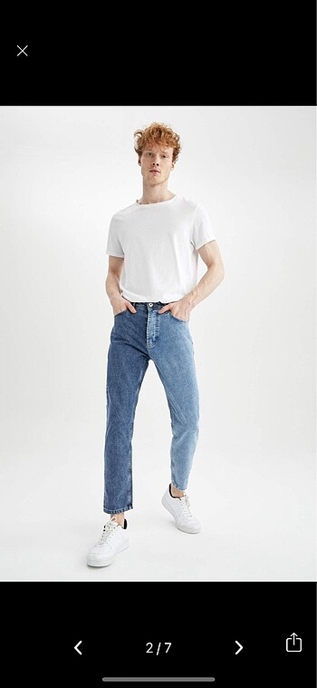 Defacto Orijinal Defacto Çift Renk Jeans