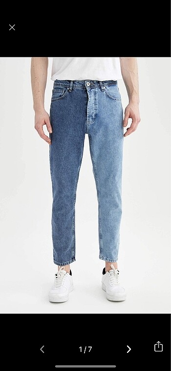 Orijinal Defacto Çift Renk Jeans