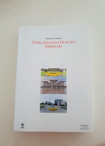 Türk Anayasa Hukuku Dersleri Kemal Gözler
