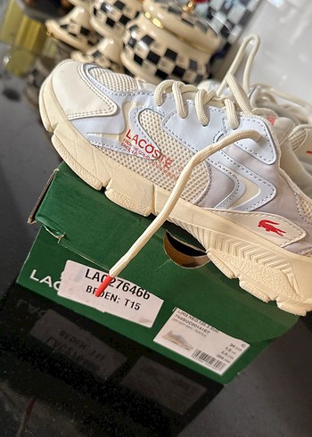 Lacoste Lacoste Beyaz Bağcıklı Erkek Spor Ayakkabı