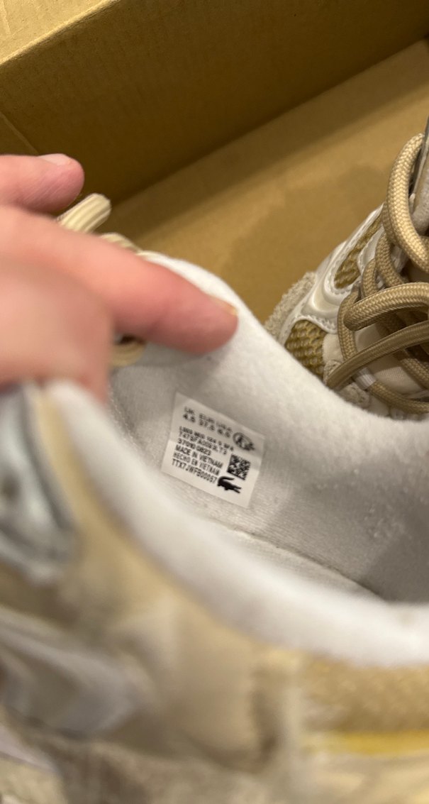 Lacivert Detaylı Spor Beyaz Kadın Sneaker - Görsel 4