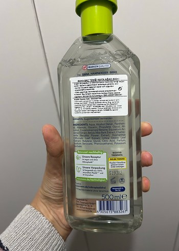 ISANA Birk Saç Suyu 200 ml - Görsel 2