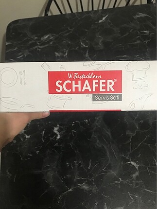  Beden Schafer servis seti