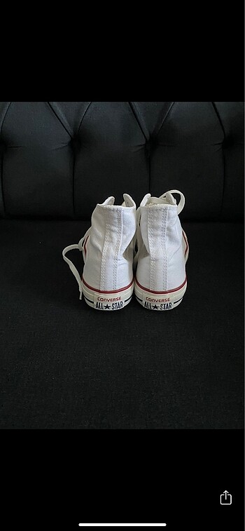 37,5 Beden Beyaz converse chuck taylor