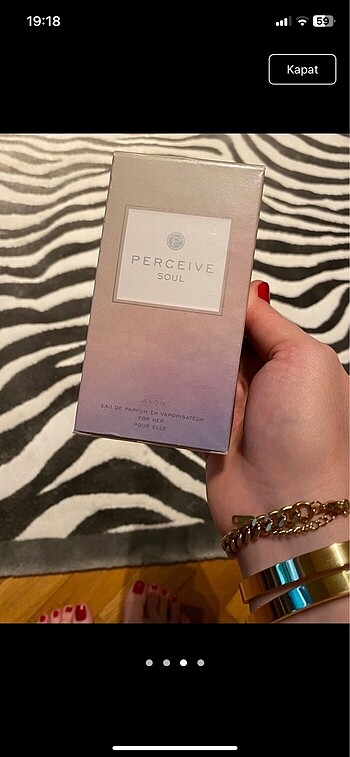 Beden Avon perceive soul parfüm