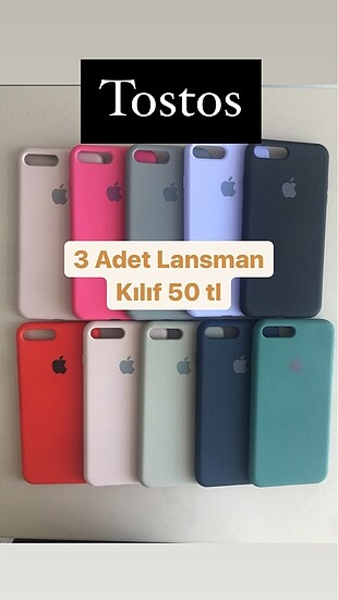 Apple Lansman Logolu Kılıf