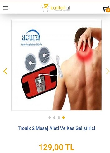 Fizik Tedavi » Tens-Ems Cihazı » Tens Cihazı Acura AC-722