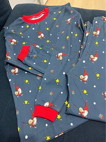 Nuel baba baskılı Pijama takımı