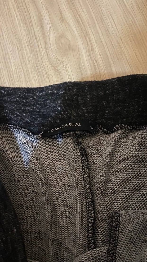 Gri Fermuarlı Dar Kesim Eşofman Altı - Görsel 3