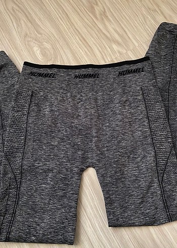 s Beden Gri Hummel Kadın Spor Tayt