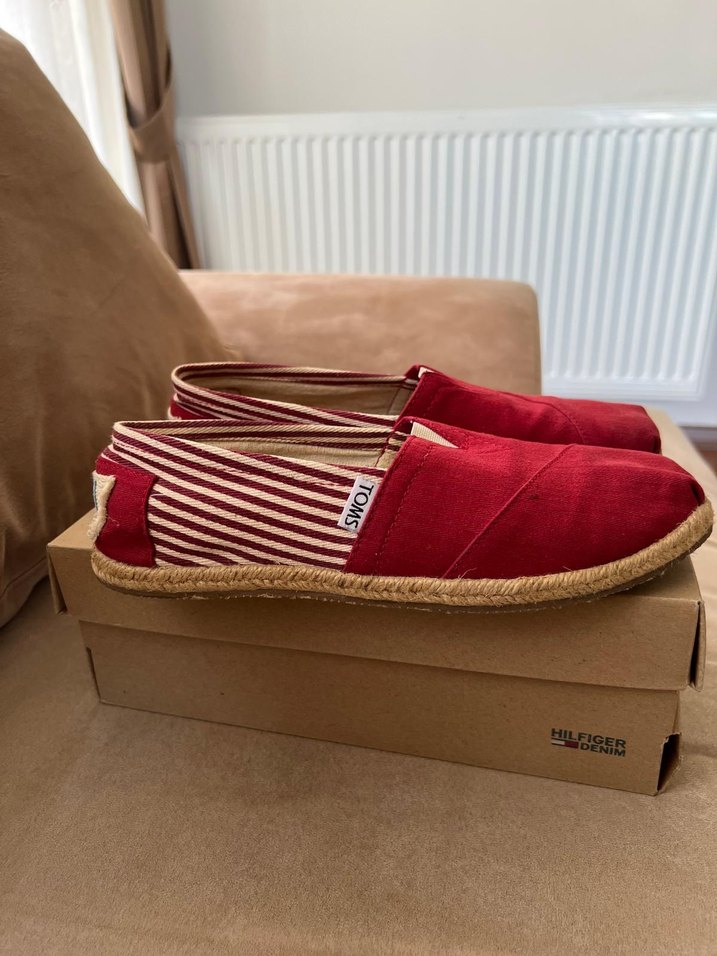 Bordo Kadın Dolgu Topuklu Espadril - Görsel 3