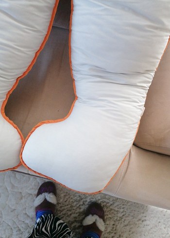 Gri Hamile ve Emzirme Yastığı - Görsel 3