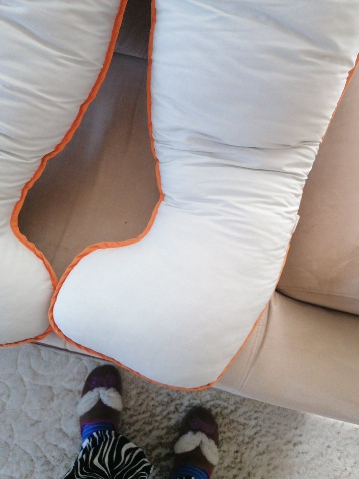 Gri Hamile ve Emzirme Yastığı - Görsel 3