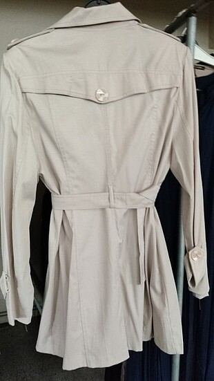 46 Beden ten rengi Renk Trenchcoat