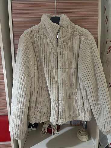 Peluş Kürk Mont