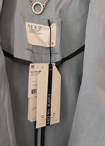 oxxo OXXO Tencel Uzun Ceket