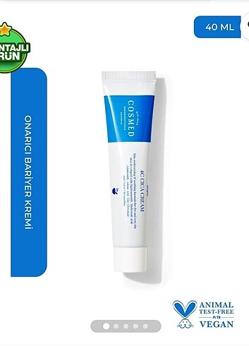 COSMED Atopia 4c Cica Centella Cream-hasar Görmüş Ciltler Için Y