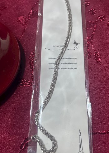 Gri Yılan Desenli Zincirli Kadın El Zinciri - Görsel 2