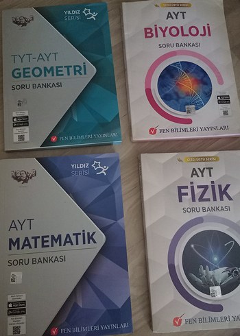 Fen Bilimleri Yayınları TYT-AYT Soru Bankaları