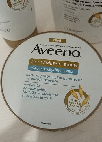 Beden Renk Aveeno Vücut Krem Seti