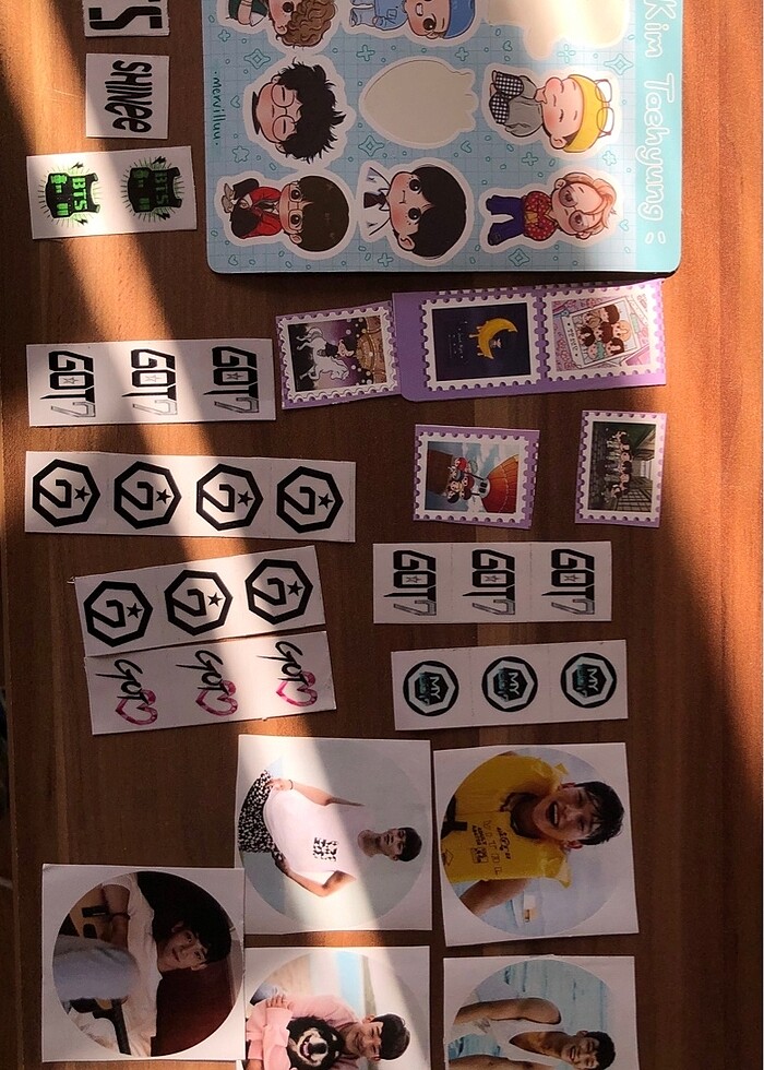 karışık kpop set (bts, exo, got7, shinee) - Görsel 3